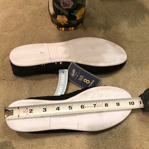 Lacy cotton skimmers size 8 new with tags - Picture 5 of 6